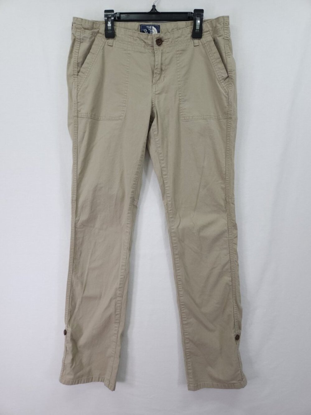 The North Face Pants Womens 10 32x30 Regular Beige Tan Roll Up Hiking Outdoor